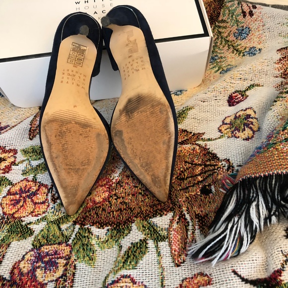 ELLA SUEDE D’ORSAY HEELS by WHBM - Picture 5 of 5